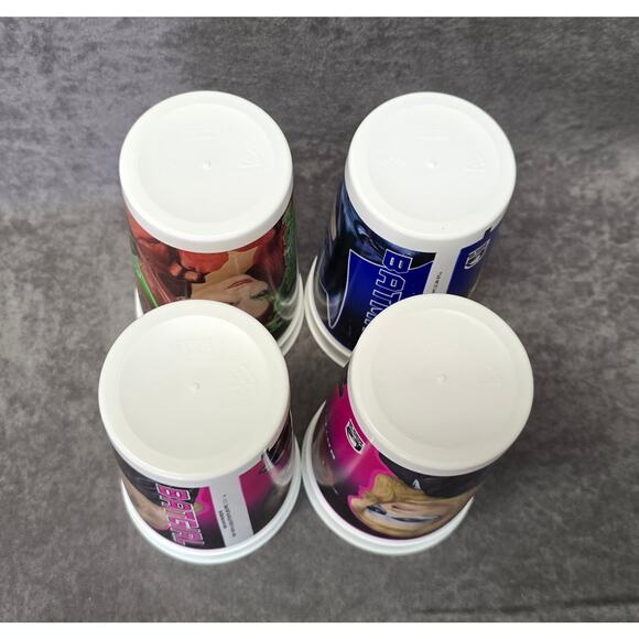 DC Comics Taco Bell Batman & Robin Movie Collectible Cups Batgirl Ivy 4 Cup Set - Picture 5 of 9